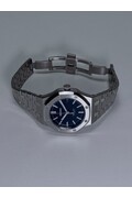 Custom Seiko Mod • Black Waffle AP Automatic Watch • 37mm